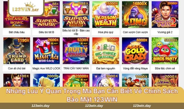 Chú ý quan trọng hội viên cần nhớ kỹ khi tham gia tại 123WIN