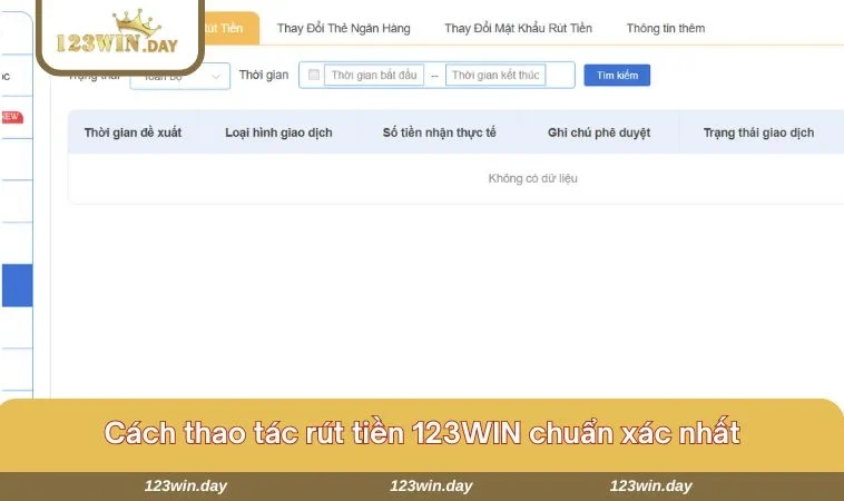 Rút Tiền 123WIN: Các Thao Tác Nhận Thưởng Chuẩn Xác Nhất 675 Các thao tác truy cập để tiến hành rút tiền nhà cái
