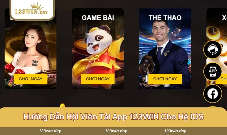 Tải App 123WIN - Đặt Cược Nhanh, Nhận Khuyến Mãi Hấp Dẫn 661 Cài ứng dụng cho hệ IOS
